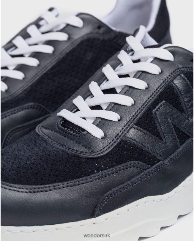 Footwear VZ2PD354 Men Wonders Marino Leather Logo Sneaker