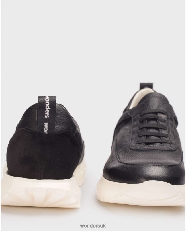 Footwear VZ2PD355 Men Wonders Negro Black Mauro Sneakers