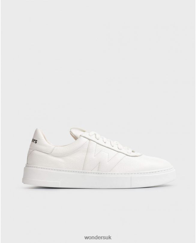 Footwear VZ2PD357 Men Wonders Off Embossed Leather Trainers