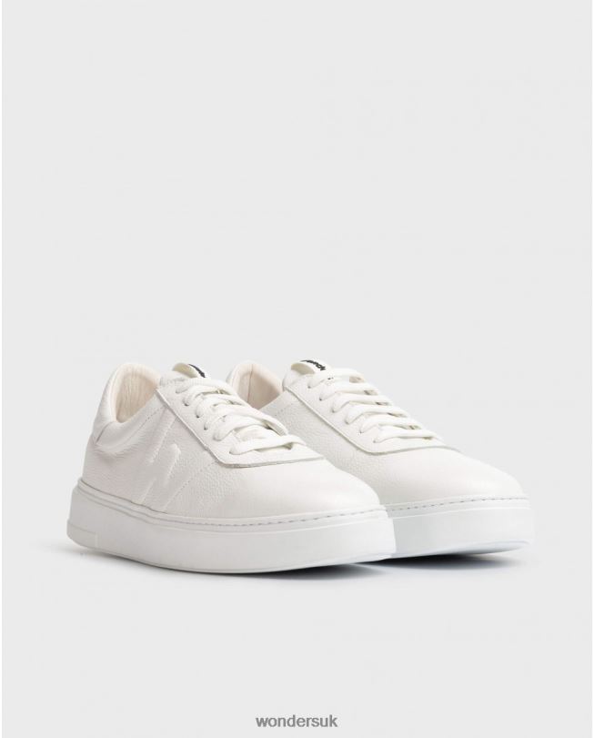 Footwear VZ2PD357 Men Wonders Off Embossed Leather Trainers