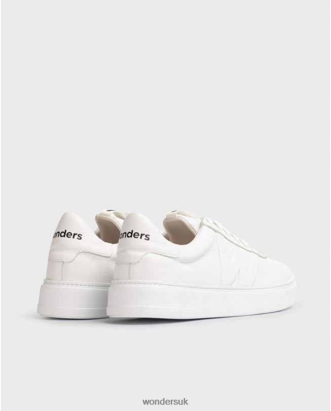 Footwear VZ2PD357 Men Wonders Off Embossed Leather Trainers