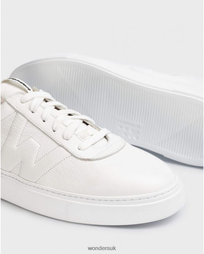 Footwear VZ2PD357 Men Wonders Off Embossed Leather Trainers