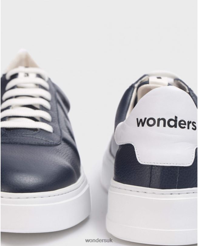 Footwear VZ2PD358 Men Wonders Marino Embossed Leather Trainers