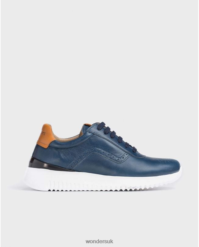 Footwear VZ2PD359 Men Wonders Marino Perforated Leather Sneaker