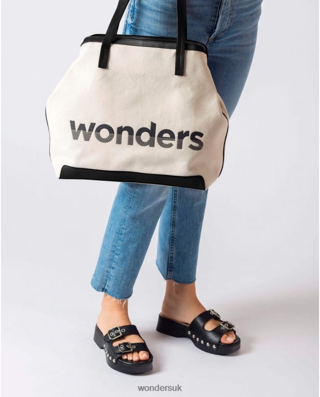 Accessory VZ2PD369 Women Wonders Crudo/Negr Bag City Beig