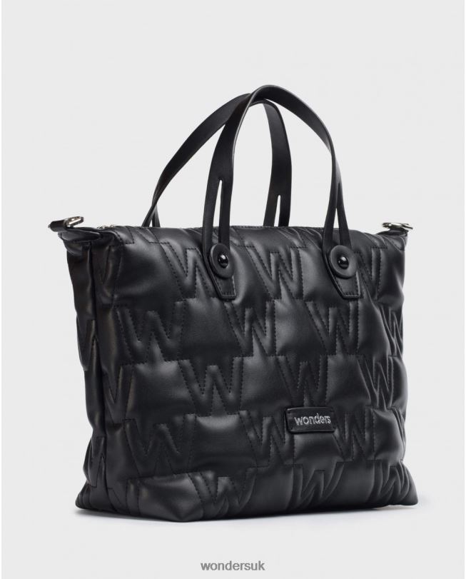 Accessory VZ2PD389 Women Wonders Negro Black Quilted Bag