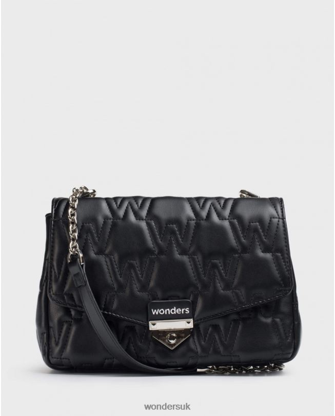 Accessory VZ2PD392 Women Wonders Negro Black Titi Handbag