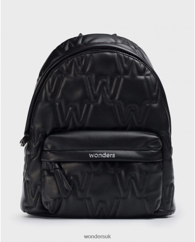 Accessory VZ2PD396 Women Wonders Negro Black School Backpack