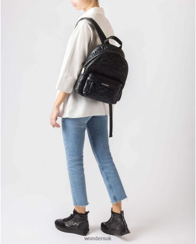 Accessory VZ2PD396 Women Wonders Negro Black School Backpack