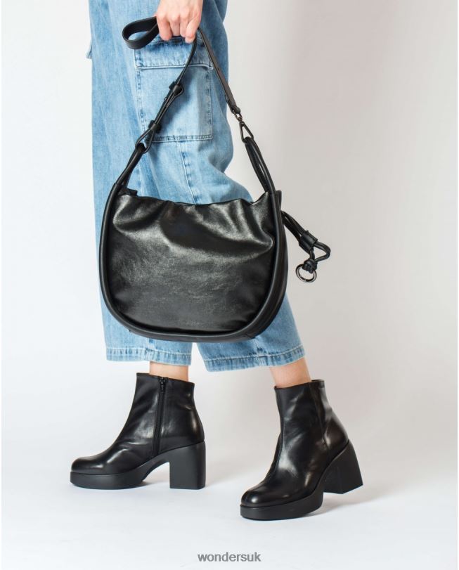 Accessory VZ2PD443 Women Wonders Negro Black Pearl Bag
