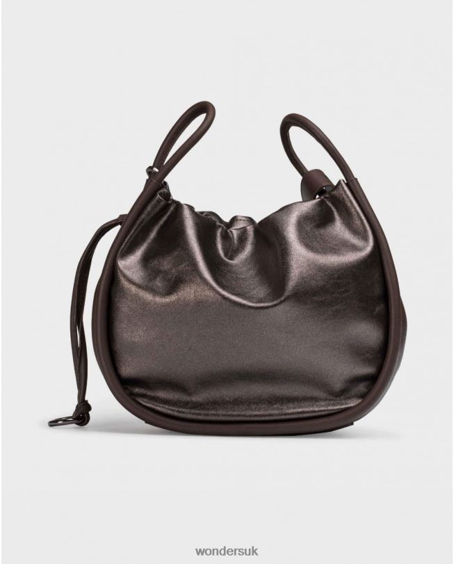 Accessory VZ2PD448 Women Wonders Marron Brown Pearl Bag