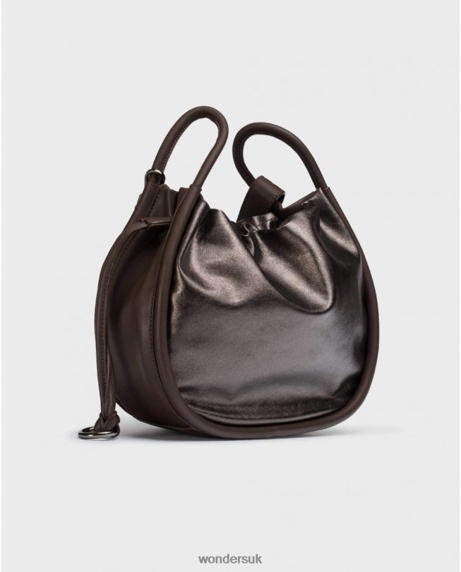 Accessory VZ2PD448 Women Wonders Marron Brown Pearl Bag