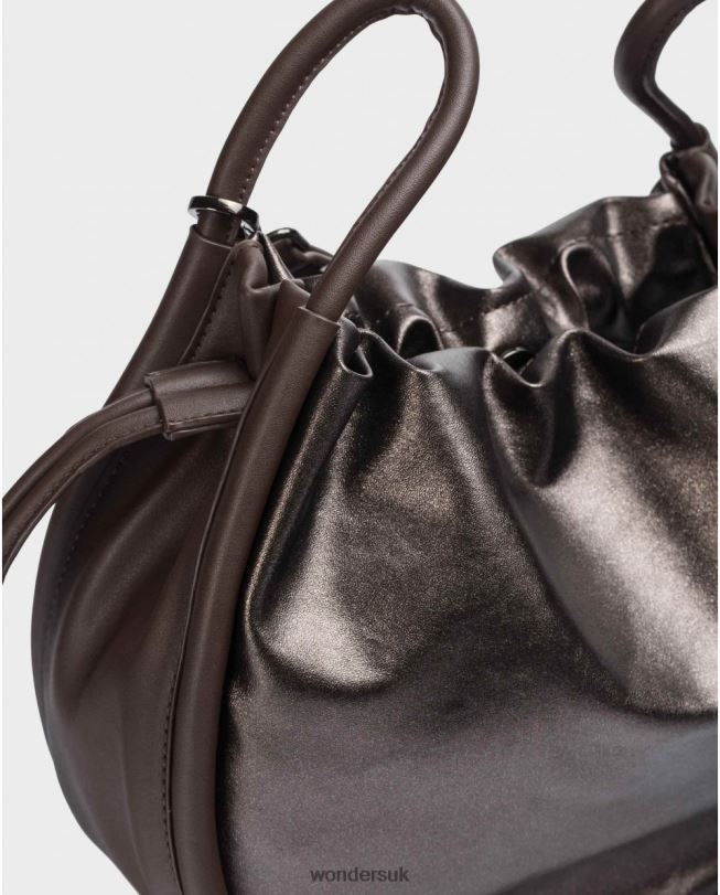 Accessory VZ2PD448 Women Wonders Marron Brown Pearl Bag
