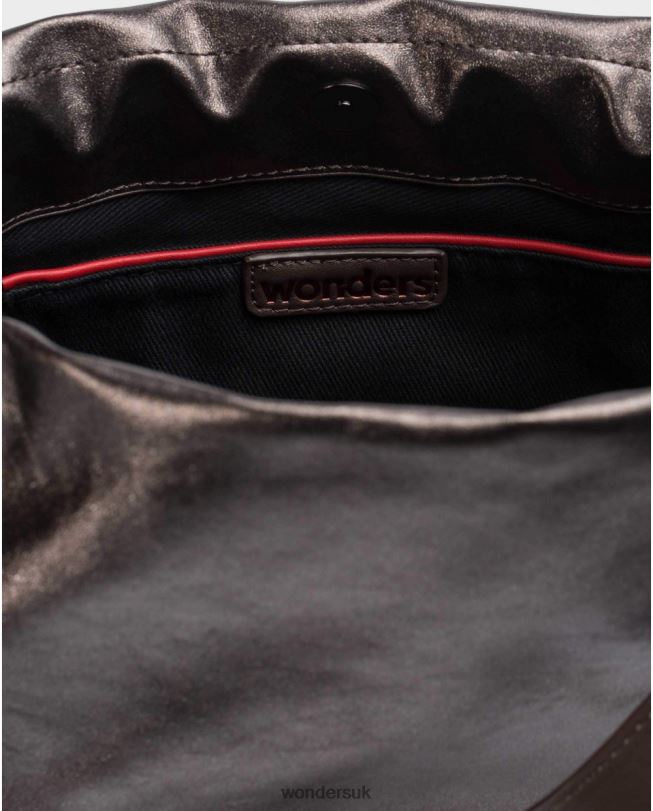 Accessory VZ2PD448 Women Wonders Marron Brown Pearl Bag