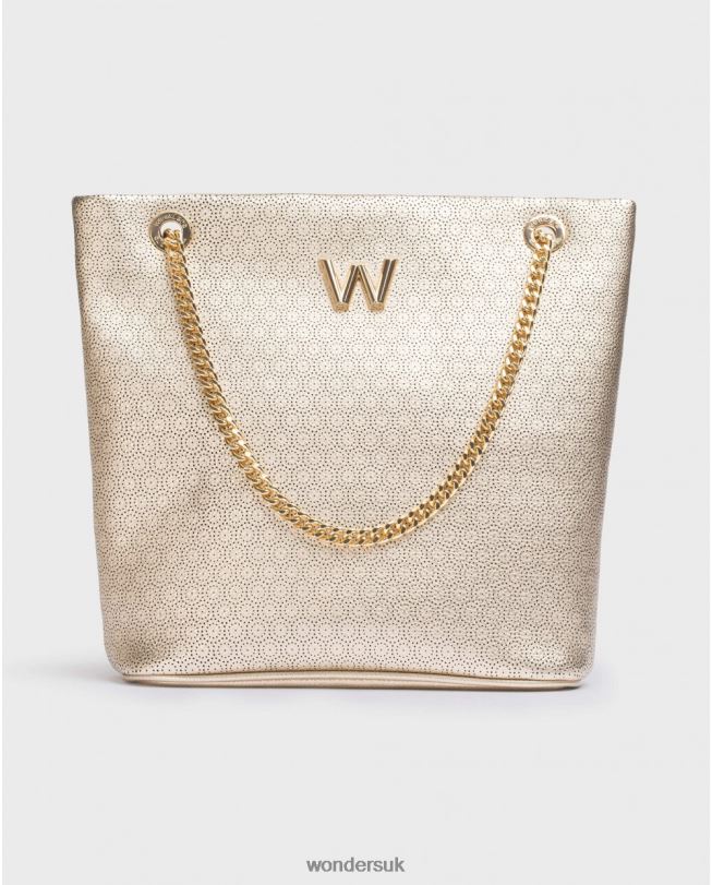 Accessory VZ2PD9 Women Wonders Platino Lily Gold Shopper