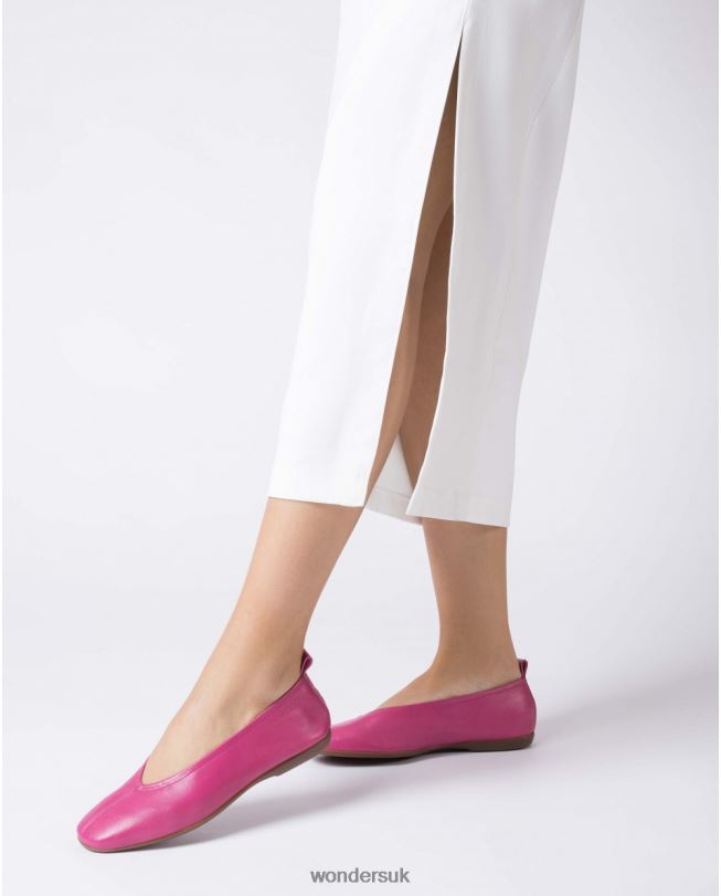 Footwear VZ2PD106 Women Wonders Orchid Pink Pepa Ballet Pump