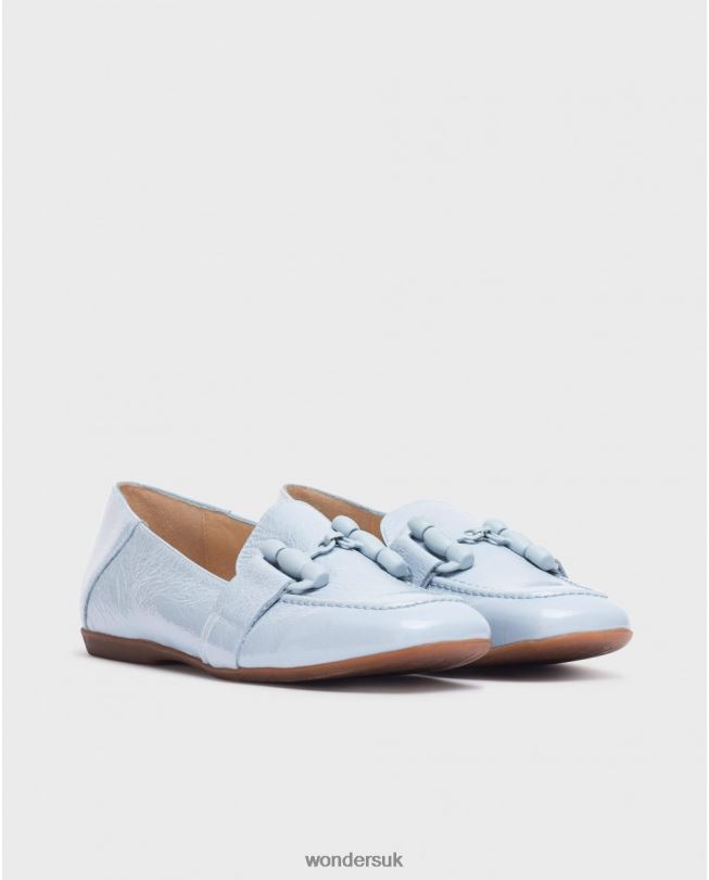 Footwear VZ2PD174 Women Wonders Blue Franny Ballet Pump