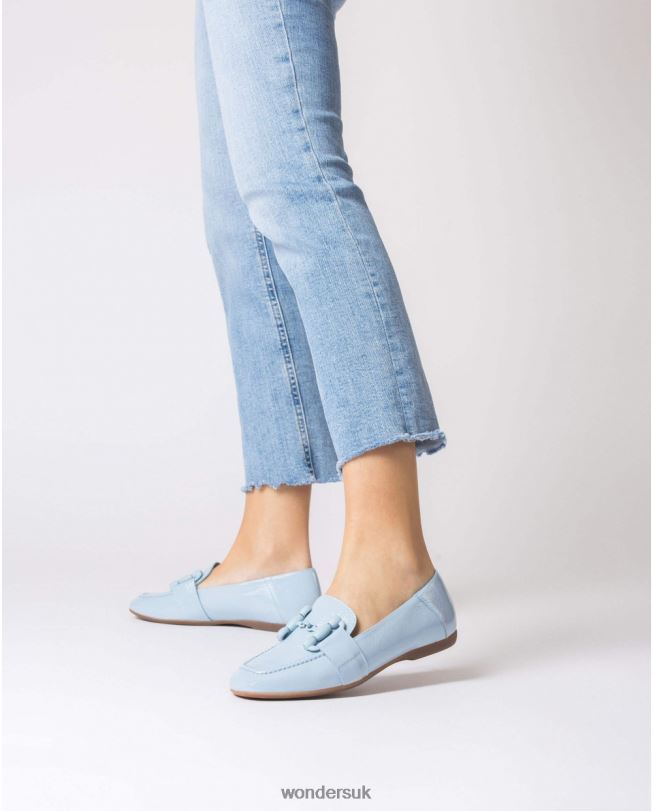 Footwear VZ2PD174 Women Wonders Blue Franny Ballet Pump