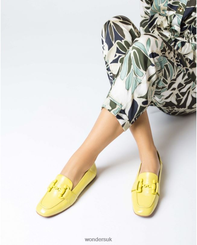 Footwear VZ2PD175 Women Wonders Lima Lime Green Franny Ballet Pump