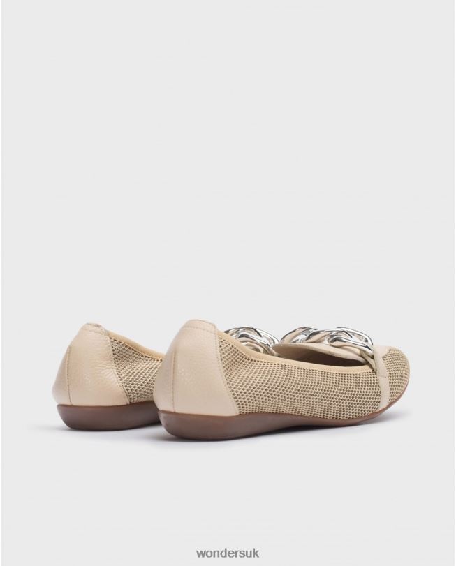 Footwear VZ2PD179 Women Wonders Beig/Natur Beige Daisy Ballerina