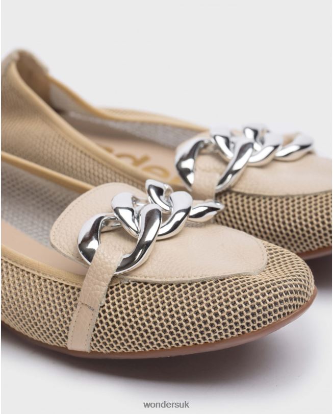 Footwear VZ2PD179 Women Wonders Beig/Natur Beige Daisy Ballerina