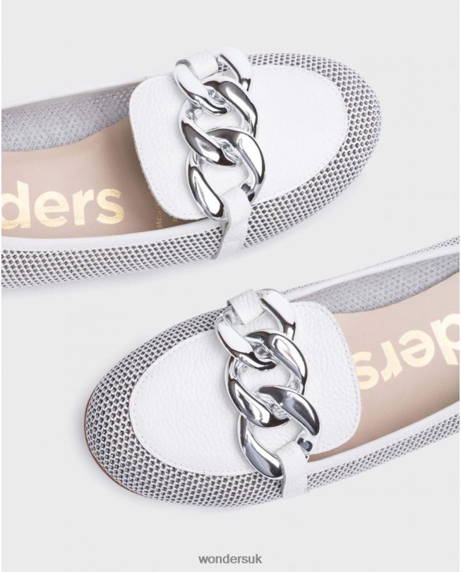Footwear VZ2PD180 Women Wonders Blanco/Off White Daisy Ballerina
