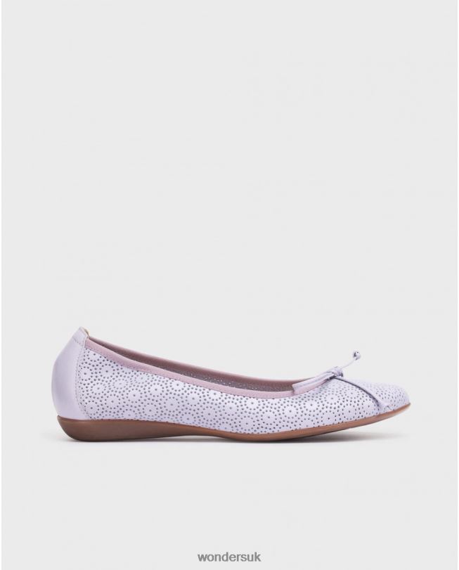 Footwear VZ2PD228 Women Wonders Lavender Lace Ballerina