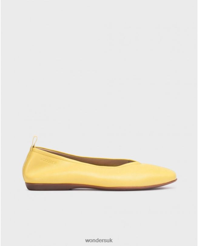 Footwear VZ2PD324 Women Wonders Lima Yellow Pepa Ballet Pump