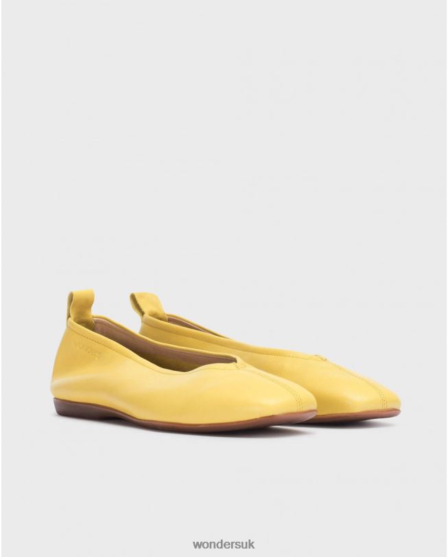 Footwear VZ2PD324 Women Wonders Lima Yellow Pepa Ballet Pump