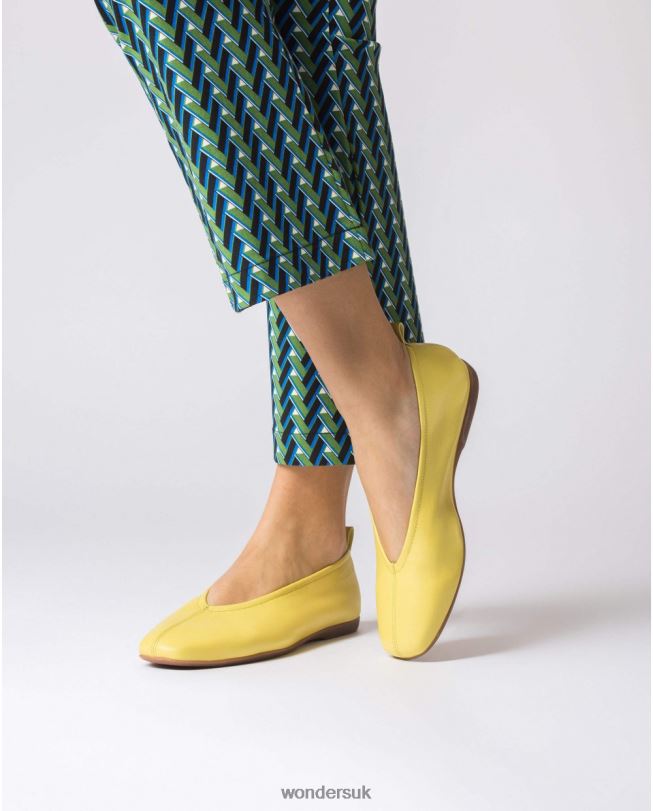 Footwear VZ2PD324 Women Wonders Lima Yellow Pepa Ballet Pump
