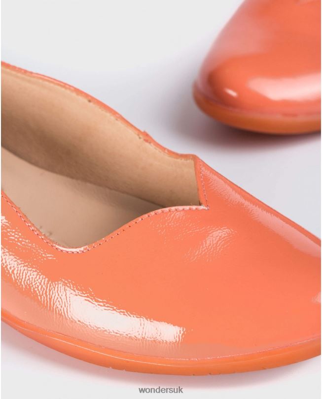 Footwear VZ2PD425 Women Wonders Salmon Wave Ballet Pump