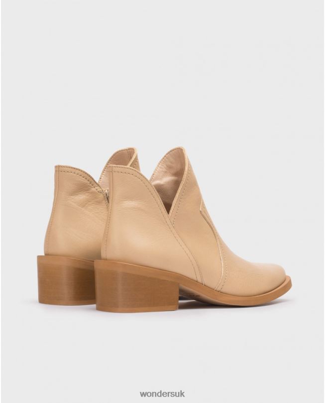 Footwear VZ2PD258 Women Wonders Natural Cava Ankle Boot