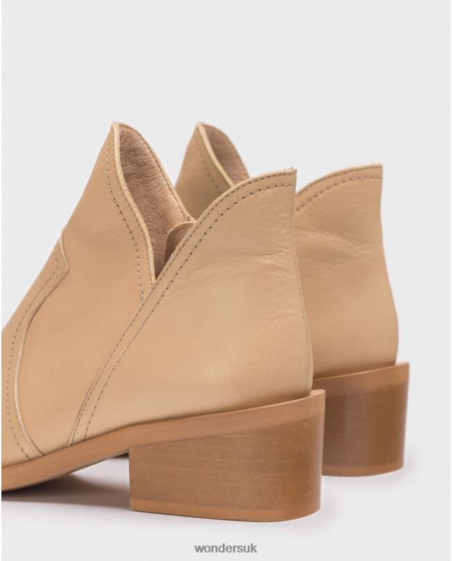 Footwear VZ2PD258 Women Wonders Natural Cava Ankle Boot