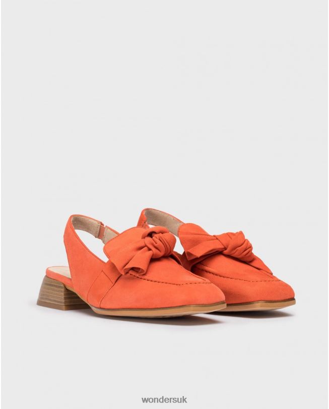 Footwear VZ2PD141 Women Wonders Coral Orange Watts Shoe