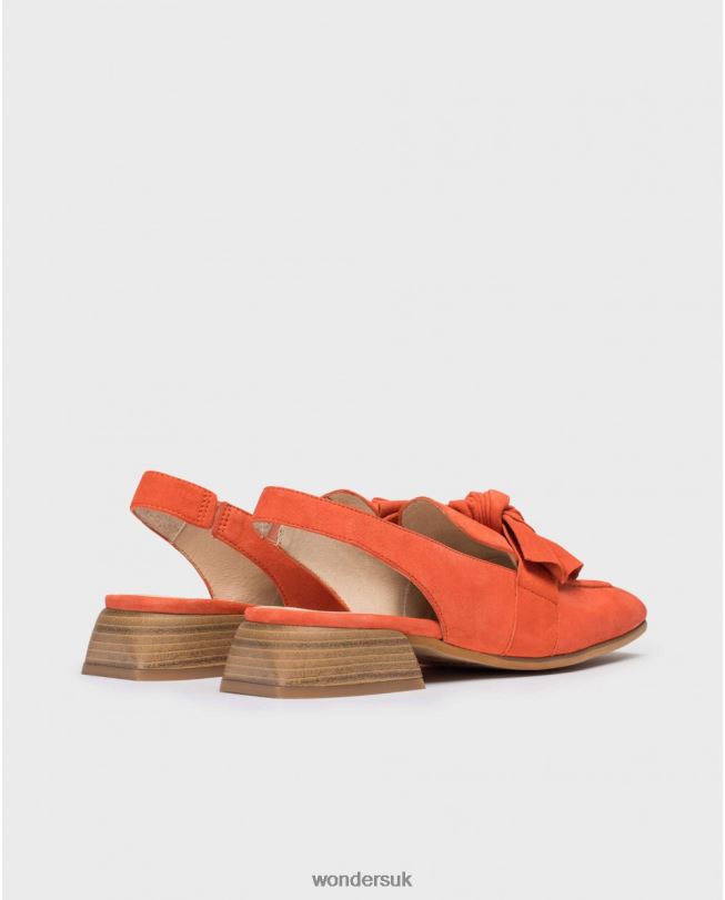 Footwear VZ2PD141 Women Wonders Coral Orange Watts Shoe
