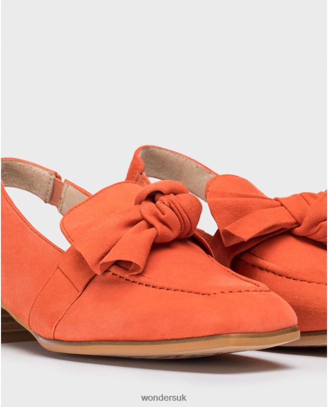 Footwear VZ2PD141 Women Wonders Coral Orange Watts Shoe