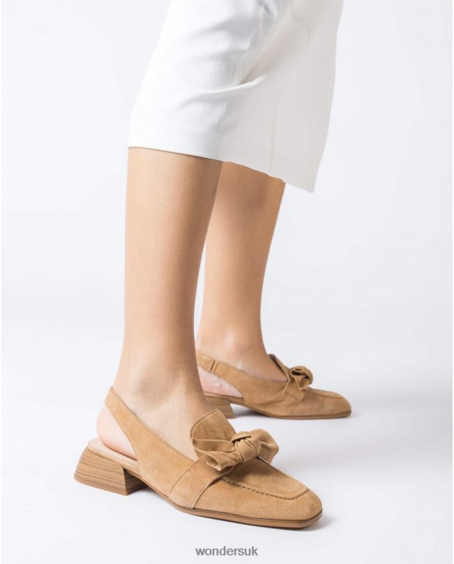 Footwear VZ2PD142 Women Wonders Sand Brown Watts Shoe