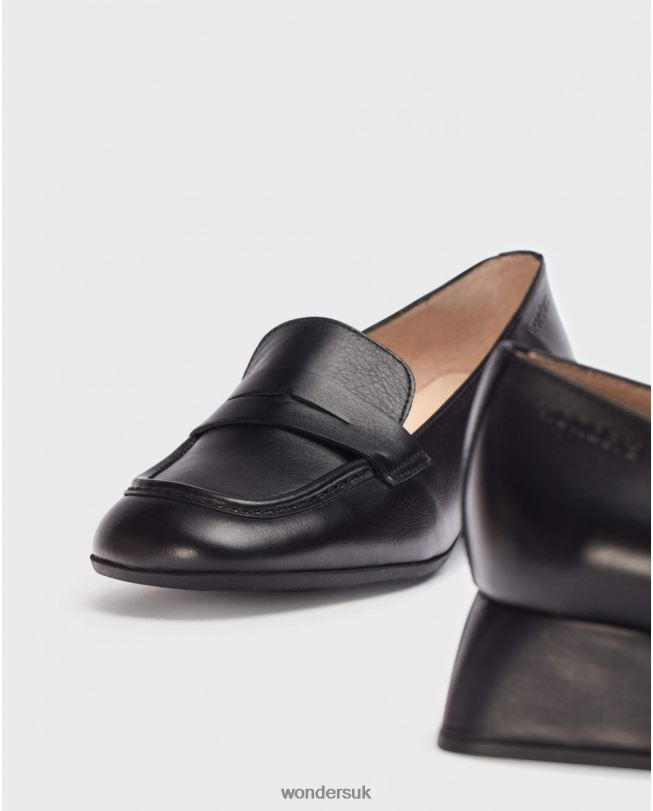 Footwear VZ2PD221 Women Wonders Negro Black Gift Moccasin