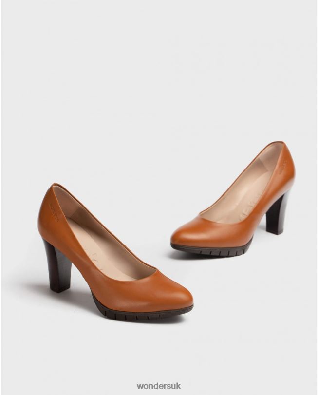 Footwear VZ2PD299 Women Wonders Cuero Shoe Macy Brown