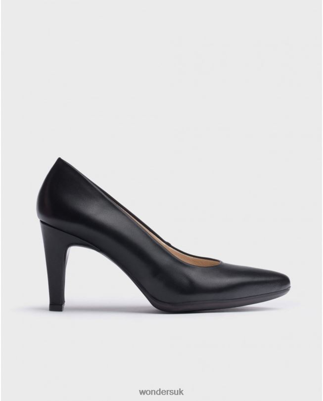 Footwear VZ2PD303 Women Wonders Negro Black Banus Shoe