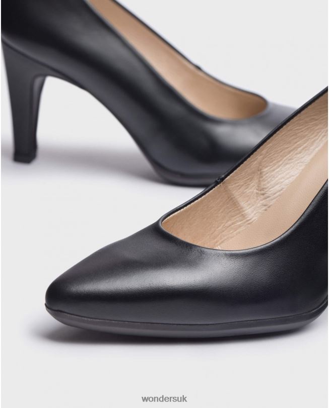 Footwear VZ2PD303 Women Wonders Negro Black Banus Shoe