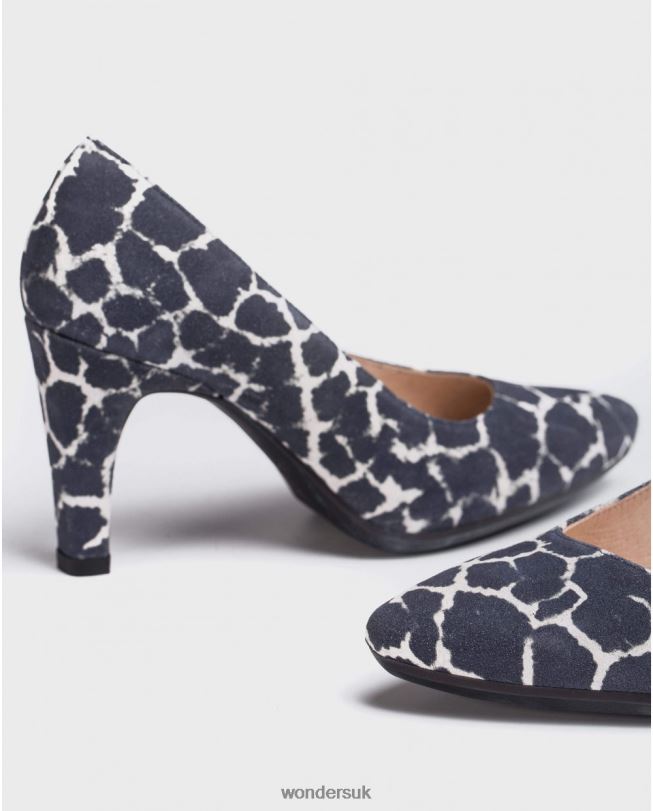 Footwear VZ2PD433 Women Wonders Negro Bicolor High Heeled Shoes