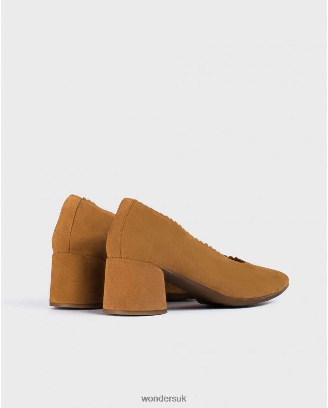 Footwear VZ2PD438 Women Wonders Sand Midi-Heeled Court Shoe