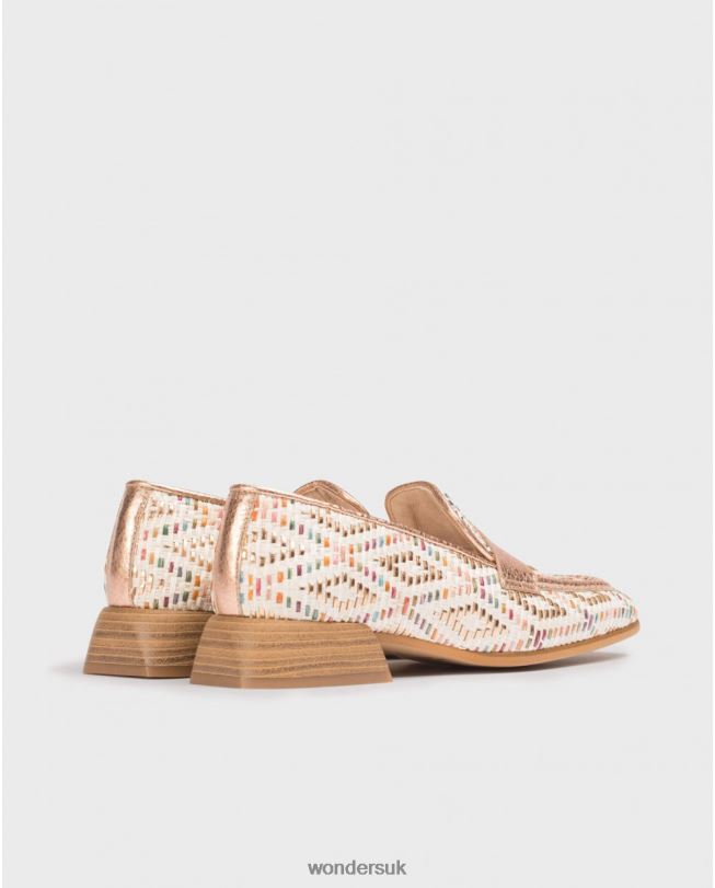 Footwear VZ2PD124 Women Wonders Rame Multicolored Reese Moccasin