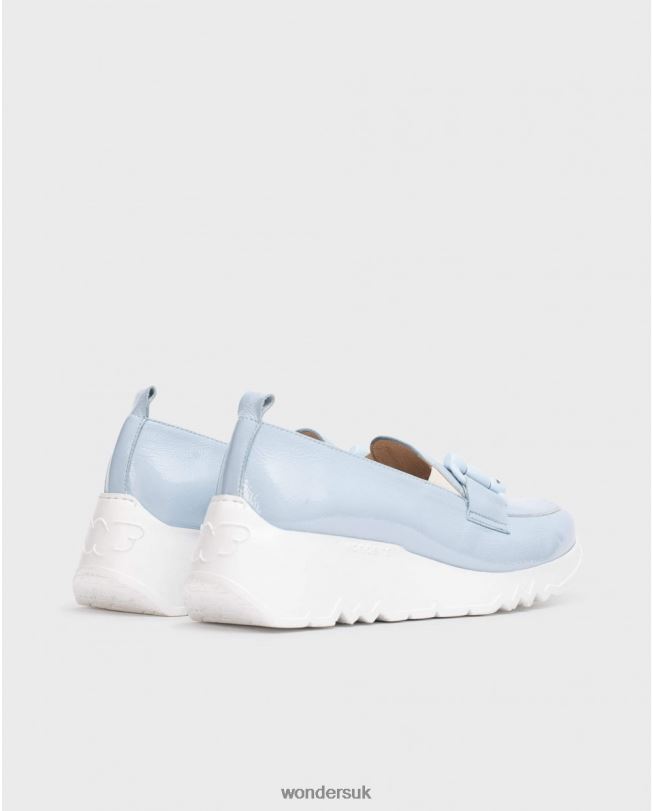 Footwear VZ2PD159 Women Wonders Blue Dance Moccasin