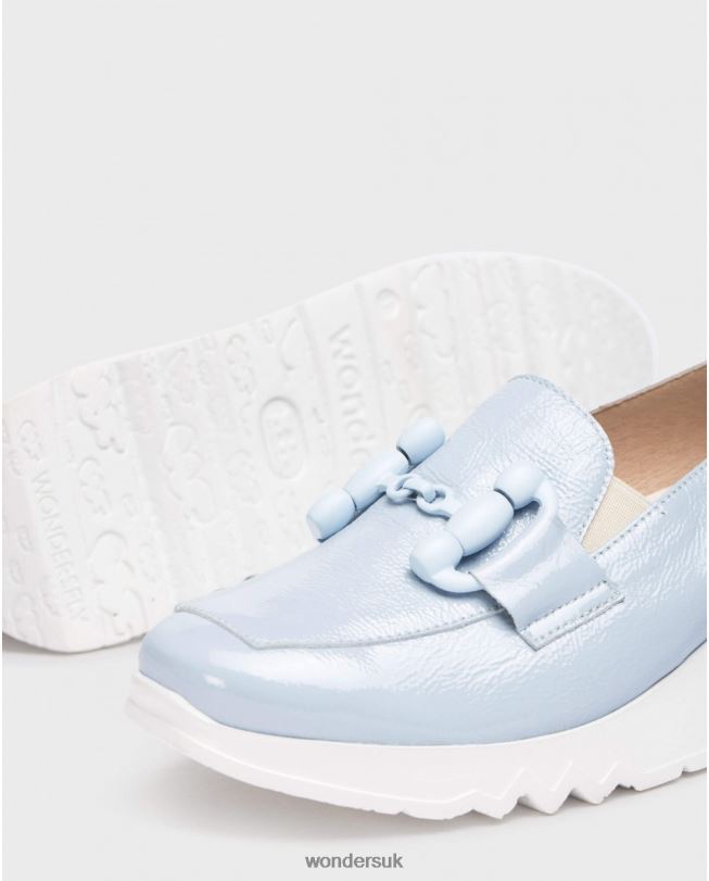 Footwear VZ2PD159 Women Wonders Blue Dance Moccasin