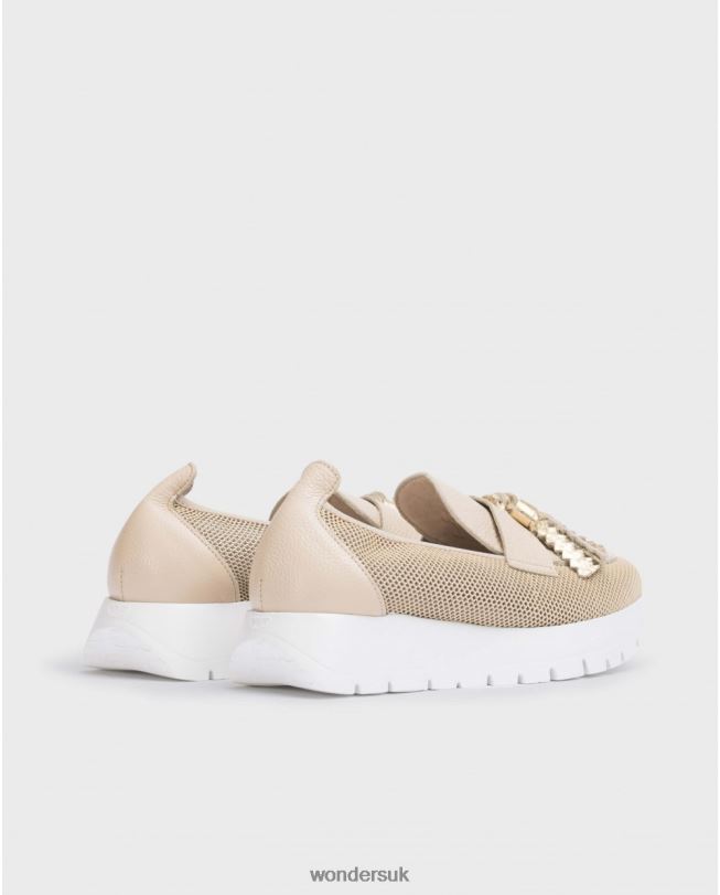 Footwear VZ2PD238 Women Wonders Beig/Natur Beige Materia Moccasin