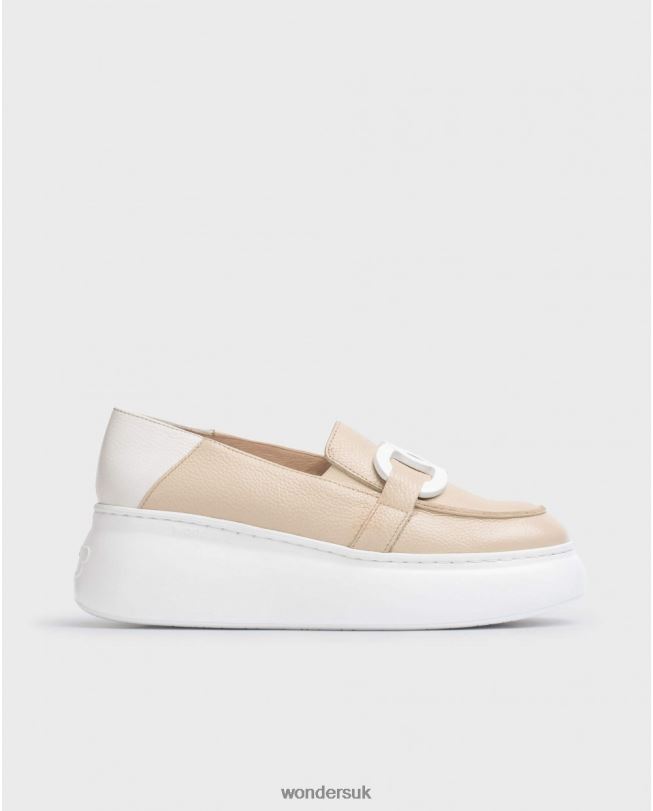 Footwear VZ2PD239 Women Wonders Natural/Of Natural Begin Moccasin