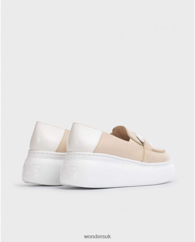 Footwear VZ2PD239 Women Wonders Natural/Of Natural Begin Moccasin