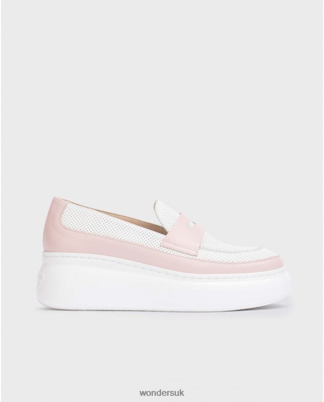 Footwear VZ2PD241 Women Wonders Rosa/Off Pink Nora Moccasin